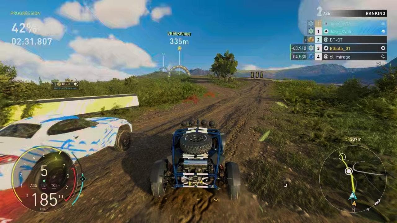 This gold guy drives sick! ||motorfest XV