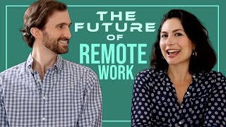 The Future of REMOTE WORK // ADVANCED Native English Conversation