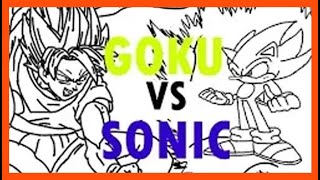 Goku vs Sonic