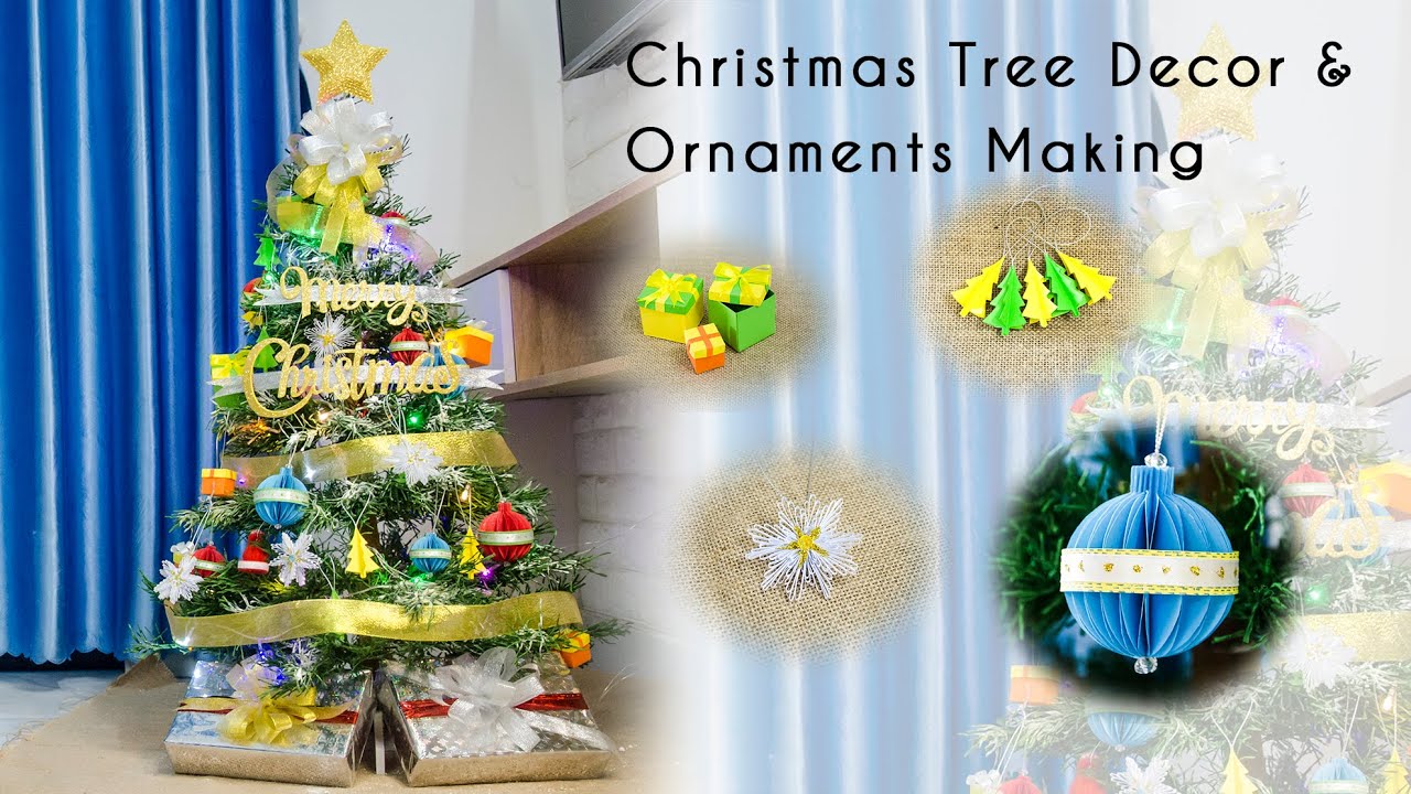 Christmas Tree Decorations 2021 Paper craft ideas for decorating TA