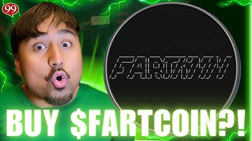 FARTCOIN IS THE ONLY CRYPTO MEMECOIN PUMPING!! BUY FARTCOIN NOW?! FARTCOIN PRICE PREDICTION!