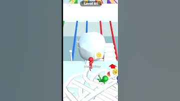 snow race! gameplay walkthrough Android iOS game fanal poro game #41 #fungame #youtubeshorts #fun