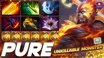 Pure Monkey King UNKILLABLE MONSTER - Dota 2 Pro Gameplay [Watch & Learn]