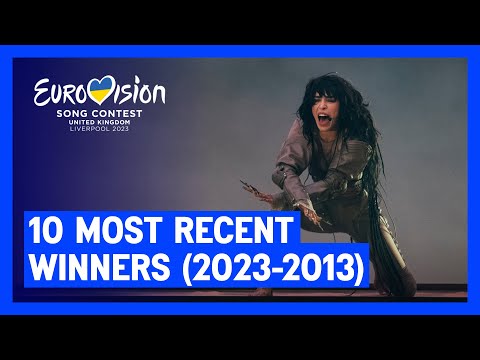 The 10 Most Recent Winners of the Eurovision Song Contest: 2013 - 2023