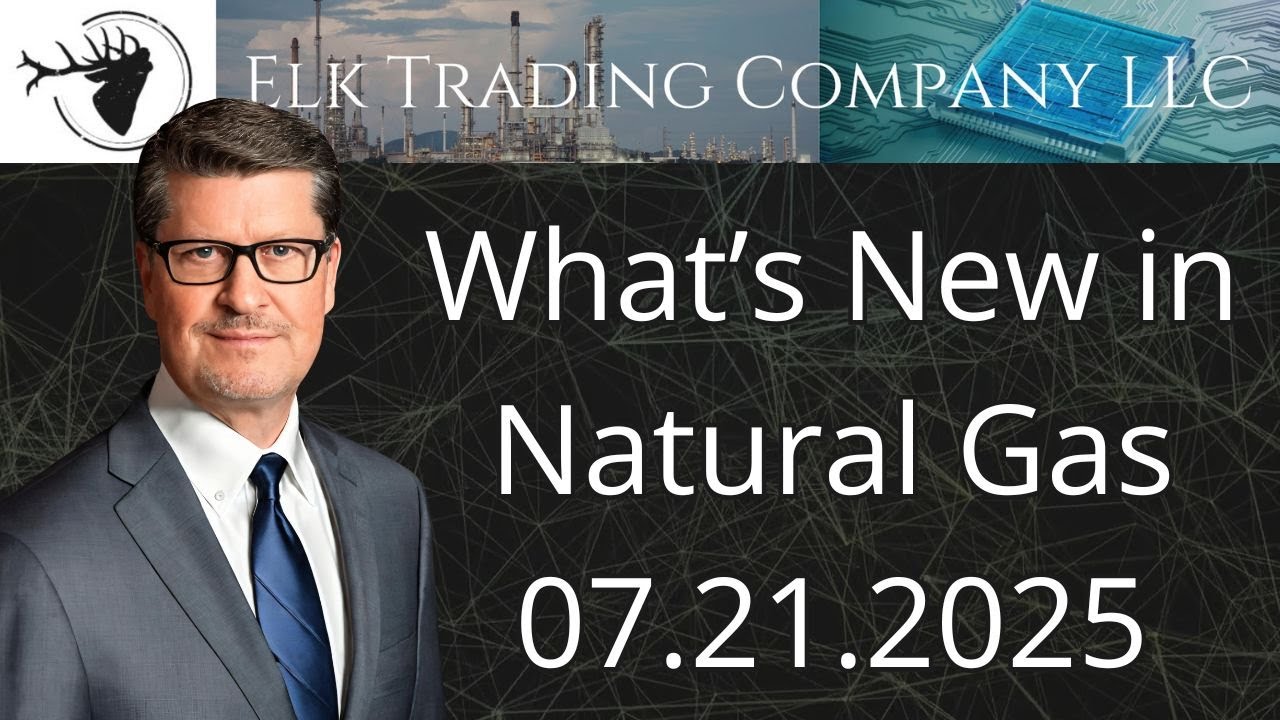 What's New in Natural Gas (NGQ25 @ 3.357) - 07.21.2025