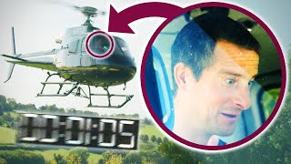 Can Bear Grylls Learn To Fly A Helicopter In 5 MINUTES?!