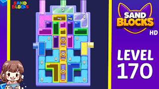 Sand Blocks Level 170 Solution Walkthrough