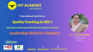 Leadership Skills for Teachers