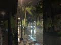 Rain wakes the street: neon reflections shock you #rainycity #viral
