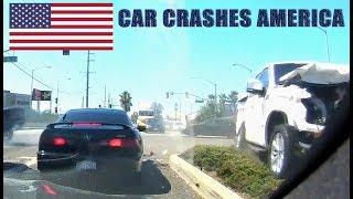 CAR CRASHES IN AMERICA 2017  BAD DRIVERS USA | NORTH AMERICAN DRIVING FAILS