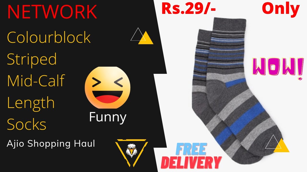 Cheapest socks from ajio Only RS. 29/- | Ajio | Review | Unboxing | Being honest0404 |