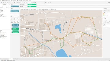 Garbage Pickup Route Optimization : Euclidean Distance Reduce 20.46%