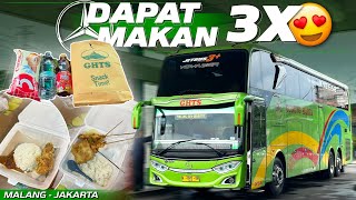 WORTH IT BANGET SEKARANG NAIK BUS INI ‼️Trip Malang - Jkt - Bogor with GHTS 084