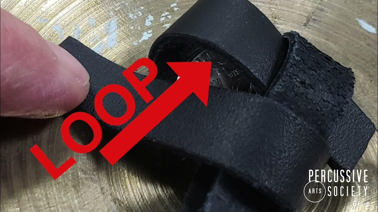 Tying Cymbal Straps with Matt Weyer YouTube