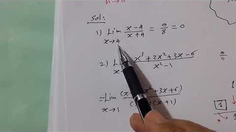 Calculus 1: 1.2 Computing Limits (Part 1 )