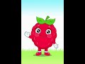 Hello! I am a raspberry and I am a fruit 🍓 #fruitloops #englishforkids #rasberry