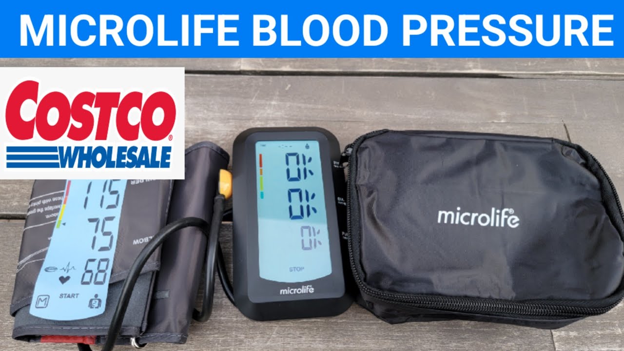 Costco Microlife Blood Pressure Monitor with Bluetooth 