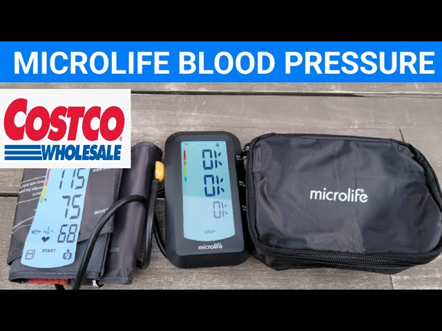 Costco Microlife Bluetooth Upper Arm Blood Pressure Monitor with Irreg –  BabyLuck Retail