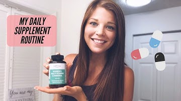 My current supplement routine!