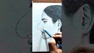 Face drawing techniques 😍❤️✍️ #art #artist #cartoon #drawing #satisfying #paint #shorts #viral