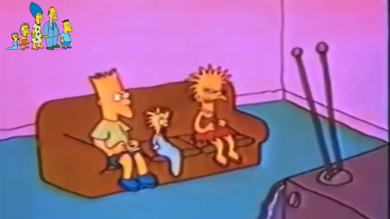 The Simpsons Shorts S01E02 Watching Television | Tracey Ullman Show Episodes