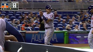 HOU@MIA: McCann clears the bases with a double