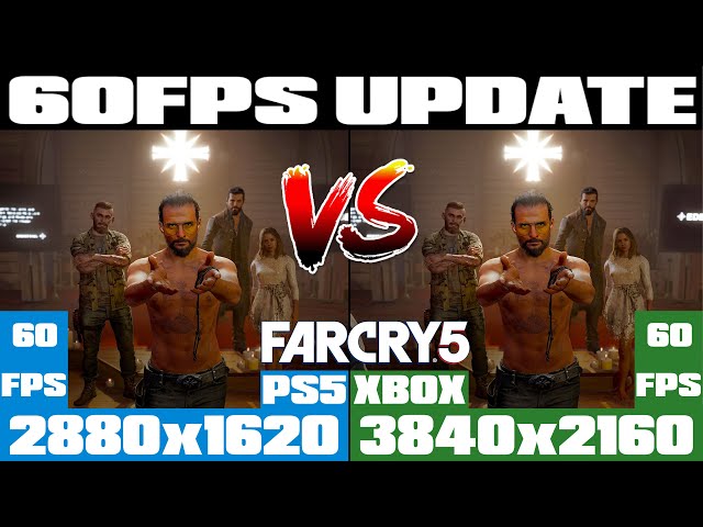 Far Cry 5 - 60FPS UPDATE FOR PS5 & XBOX X / S 