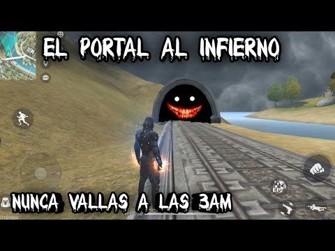 El portal al infierno de free fire | Creepypasta de free fire