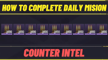 HOW TO COMPLETE DAILY MISSION IN COUNTER INTEL EVENT & GET MORE AMMO POINTS IN CALL OF DUTY MOBILE