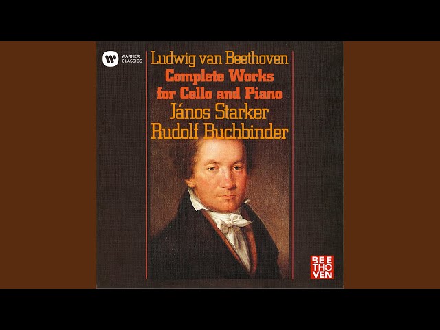 Beethoven - Sonate pour violoncelle & piano n°3: Finale : J.Starker / R.Buchbinder