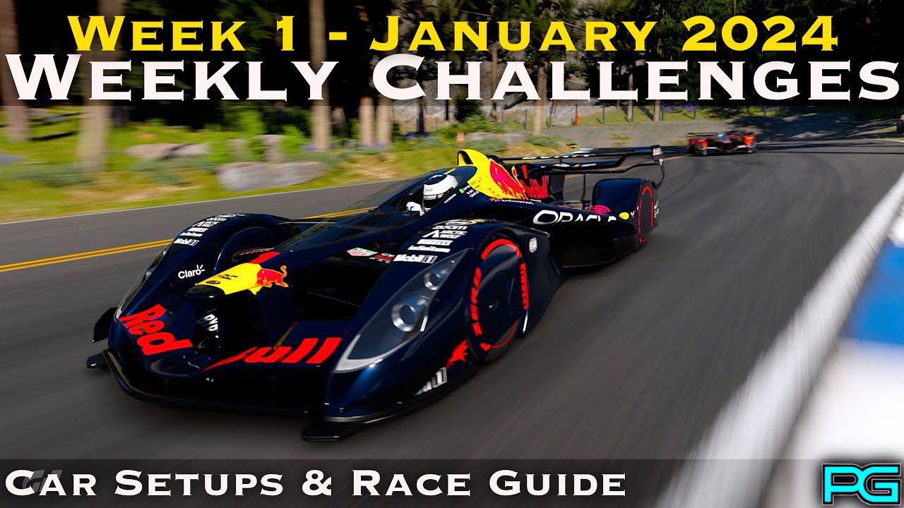 Gran Turismo 7 - Weekly Challenges - January Week 1 - Car Setups and Race Guide
