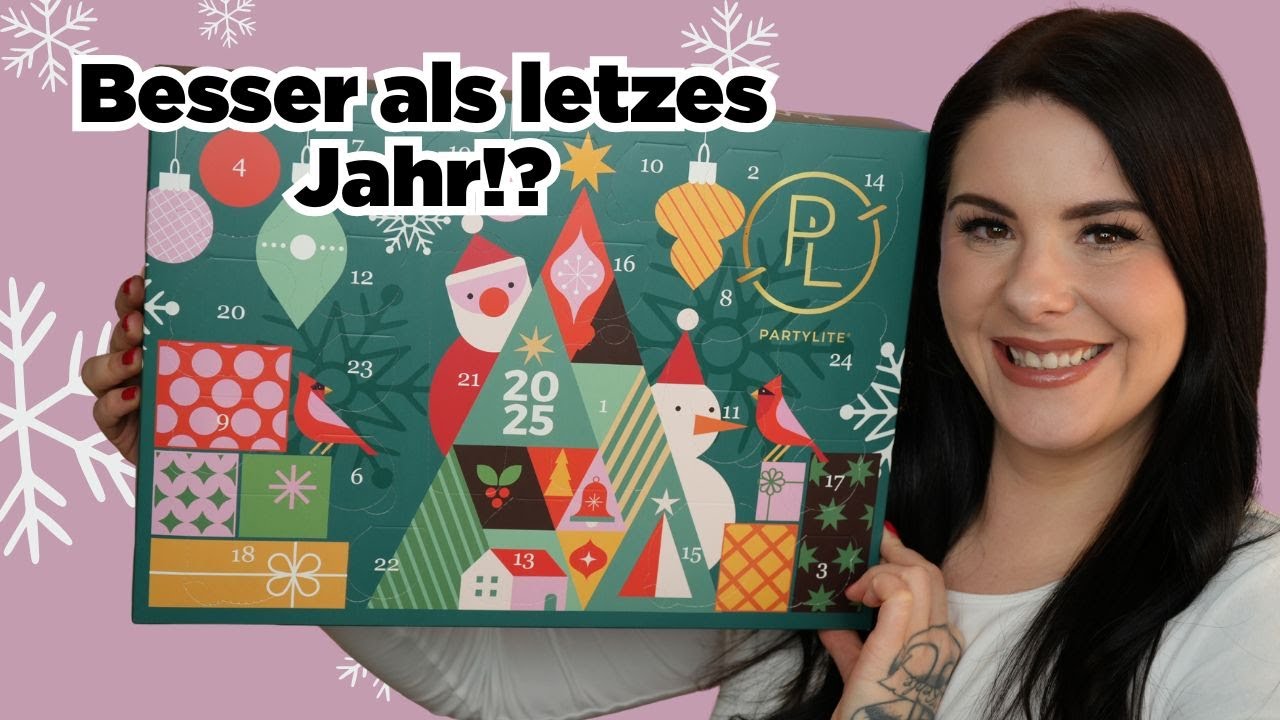 Partylite Kerzen Adventskalender 2025 Besser als letztes Jahr?