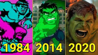 Evolution of Hulk in Games 1984-2020