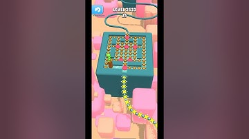 Gameplay top mobile games Relaxing n satisfying game iOS/ANDROID Stacky Dash  #shorts Level 2623