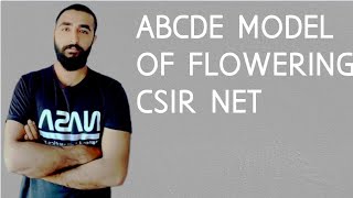 abcde model of flower development ||csirnet gatexl iitjam