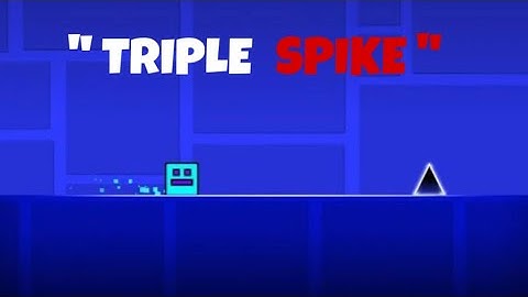 Geometry Dash but if I say "Spike" then I die