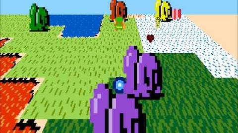 Zelda 1 - Mode 7 testing 3