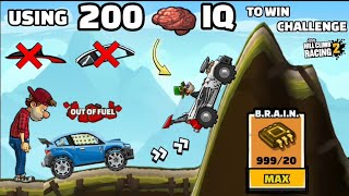 Using 200IQ to win HARD Challenges ? | 5 EASY to HARD Challenges #5 in HCR2 | Hill Climb Racing 2