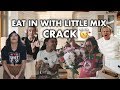 little mix being terrible chefs for 15 minutes straight (Eat in With Little Mix crack)