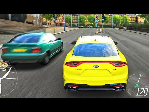 City Car Kia Stinger Driving Simulator Forza Horizon 4 Best GamePlay 