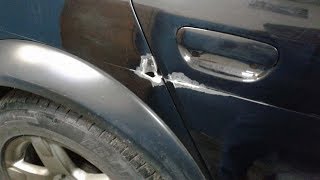 Audi. Мелкий ремонт рваной раны. БЫЛО-СТАЛО. Audi. Мелкий ремонт рваной раны. БЫЛО-СТАЛО.