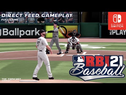 RBI Baseball 21 | Full Game | Direct Feed Gameplay | Switch