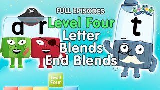 - Alphablocks Letter Blends - How To End A Word Full Episodes