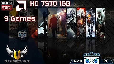 PC BUILD | 9 Games | DELL AMD Radeon HD 7570 1GB GDDR5 | Cam version | Part 2