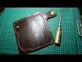 Making a Leather Biker Wallet - Part 1 The Cover