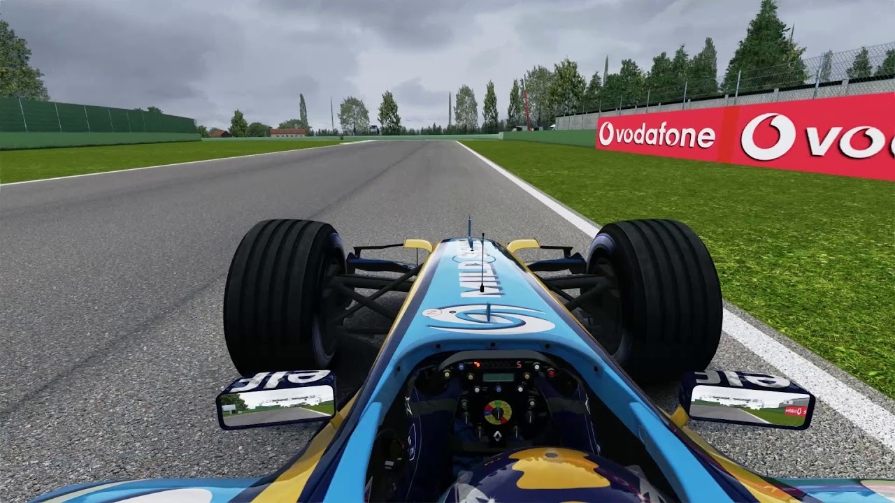 Assetto Corsa F1 05 Fernando Alonso Onboard Qualy Imola Youtube