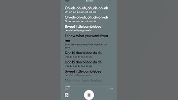 Thumbnail of Bumblebee song #lyrics #bumblebee