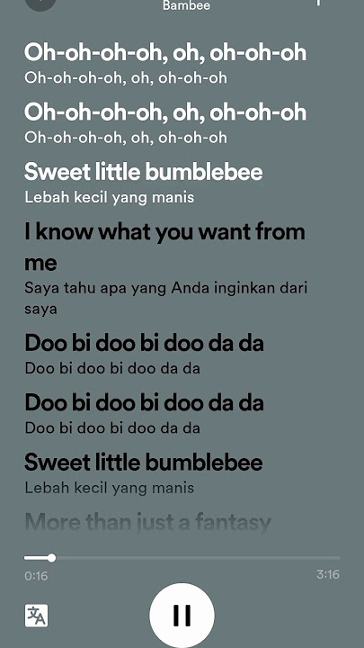 Bumblebee song #lyrics #bumblebee