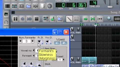 LMMS tutorial: zynAddSubFX Master-class :The Formant(2) deep settings