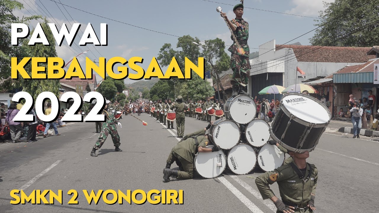 Pawai Kebangsaan 2022 SMKN 2 WONOGIRI
